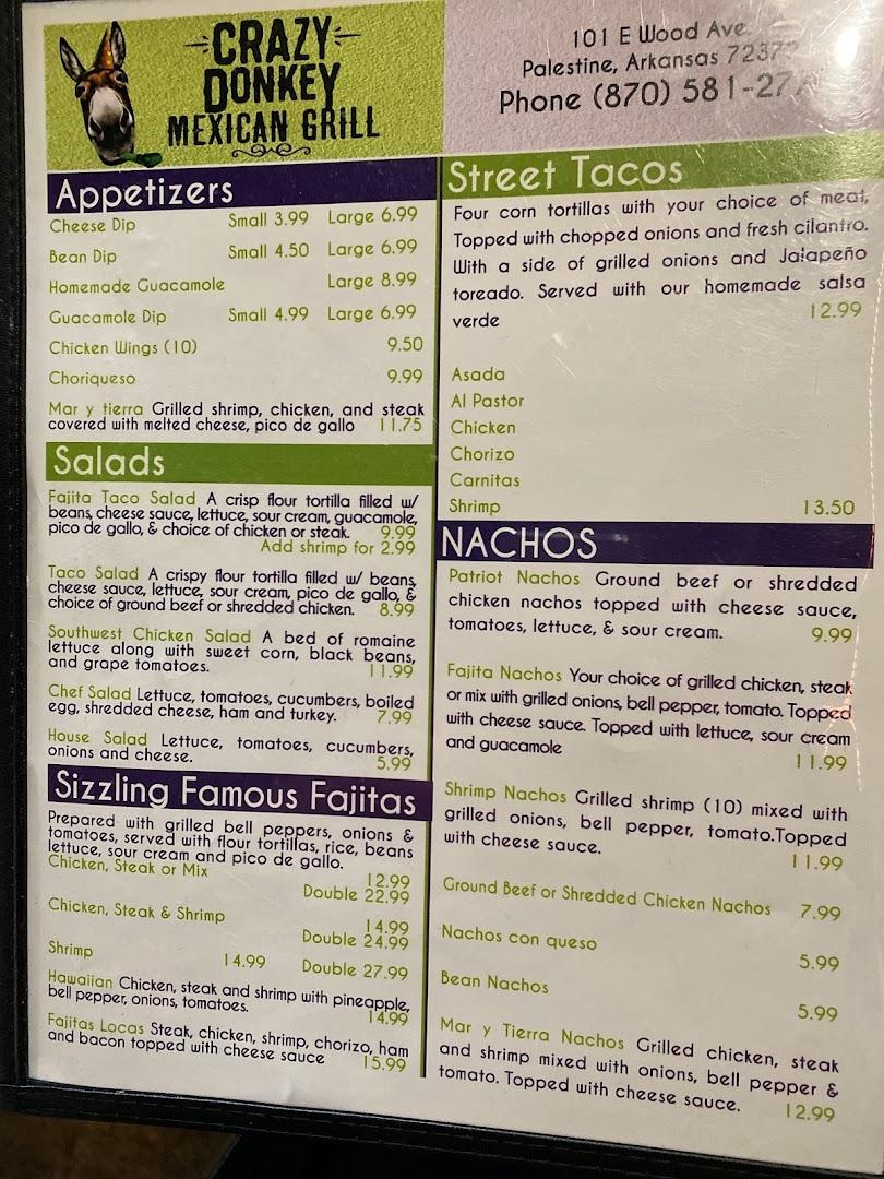 The Crazy Donkey Mexican Grill