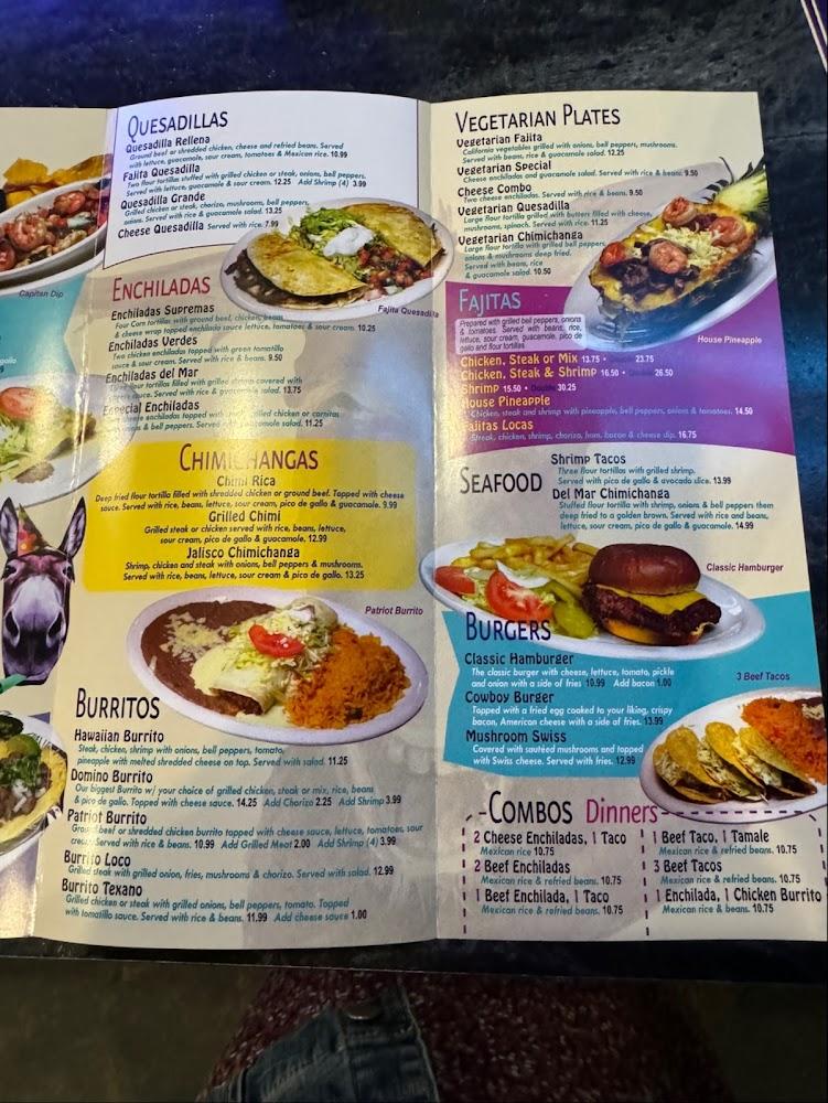 The Crazy Donkey Mexican Grill Menu image 3